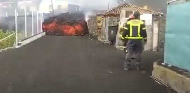 Volcano in the Canaries leaves a trail of chaos