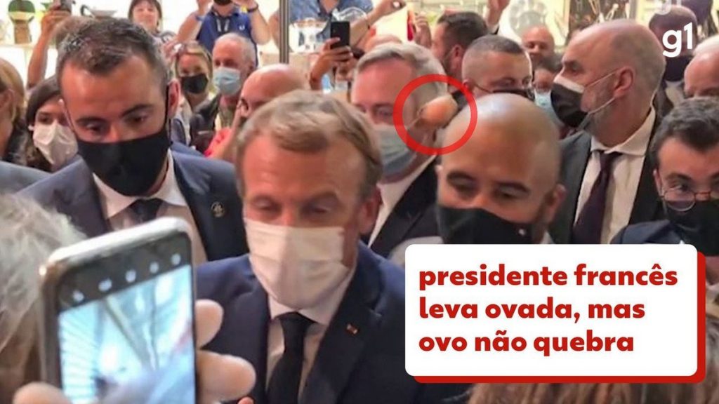 Video: Macron takes eggs at a food fair - and the egg won't break |  Globalism