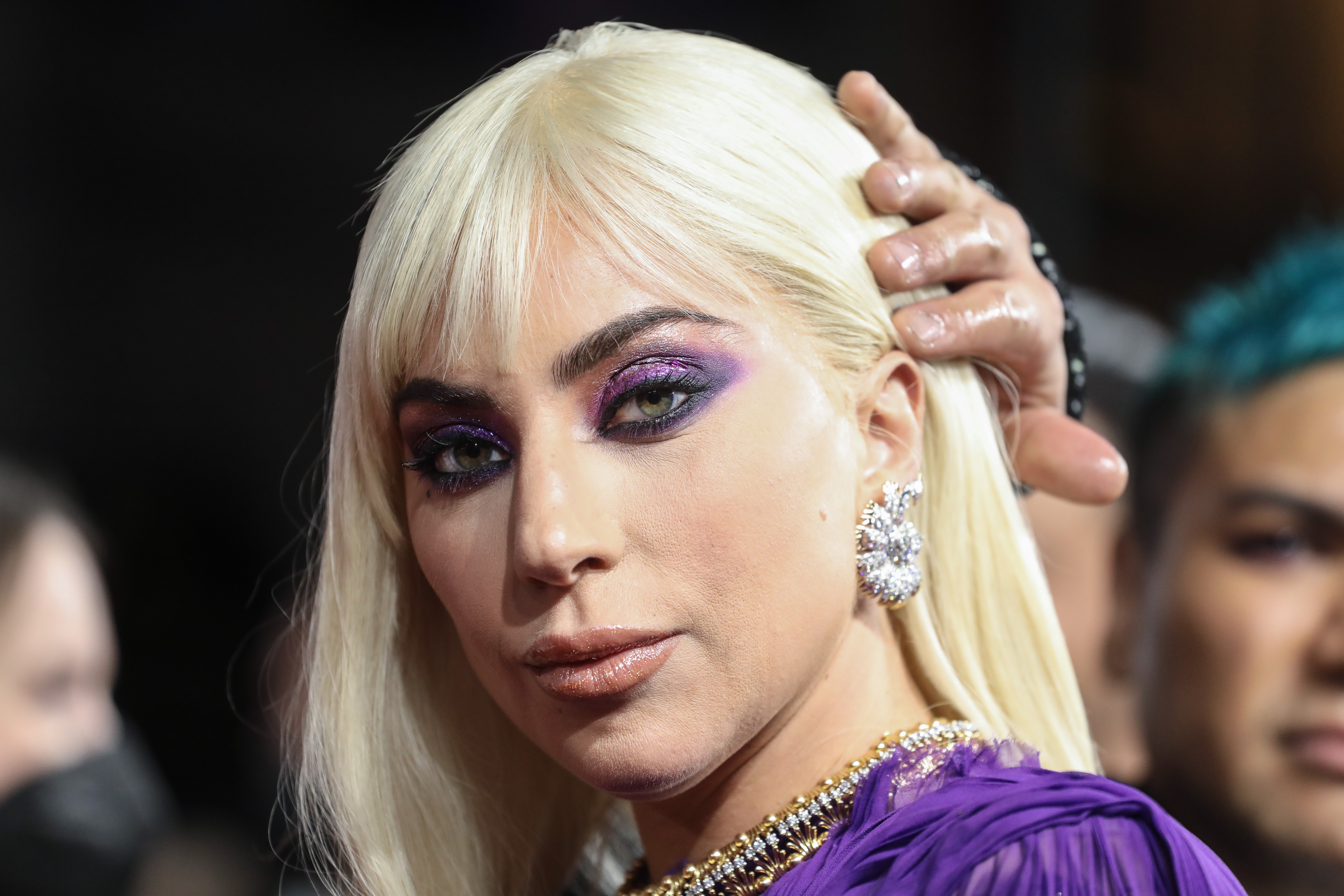 London, England - November 9: Lady Gaga attended the UK premiere "Gucci House" At Odeon Luxe Leicester Square on November 09, 2021 in London, England.  (Photo by Leah Toby/Getty Images) (Photo: Getty Images)