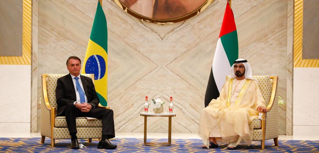 Reunião Bilateral com o Emir de Dubai, Mohammed bin Rashid Al Maktoum. 13/11/2021