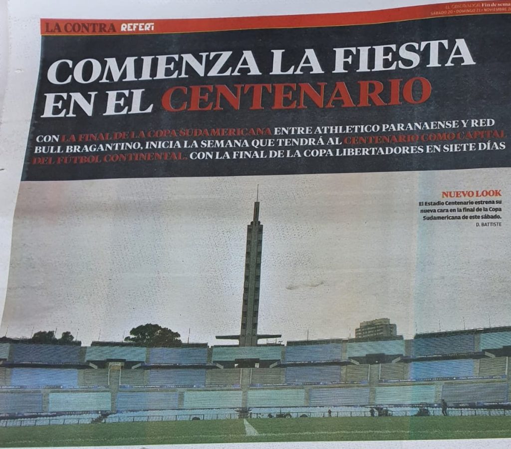 The "Brazilian conquest" and the "capital of continental football": Uruguayan newspapers highlight the Sud Americana final |  South American Cup