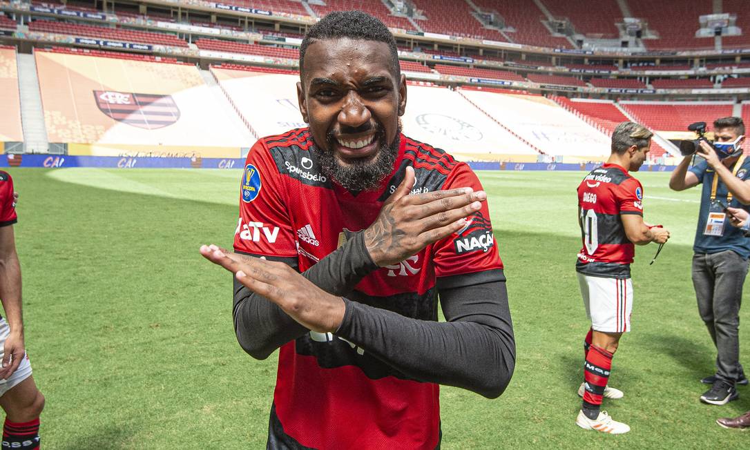A great name in Flamengo's midfield, Gerson negotiated with Olympique Marseille, of France, in June this year Photo: Alexandre Vidal