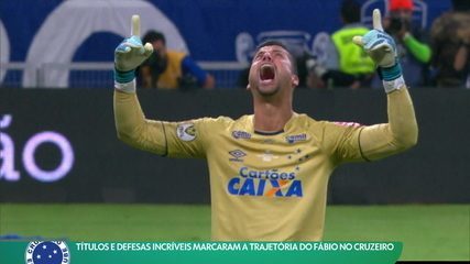Incredible titles and defenses marked Fabio's path at Cruzeiro