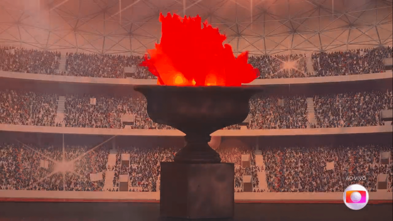 BBB 22: Olympic Pyre at Leader Paulo Andre's Concert - clone / Globoplay