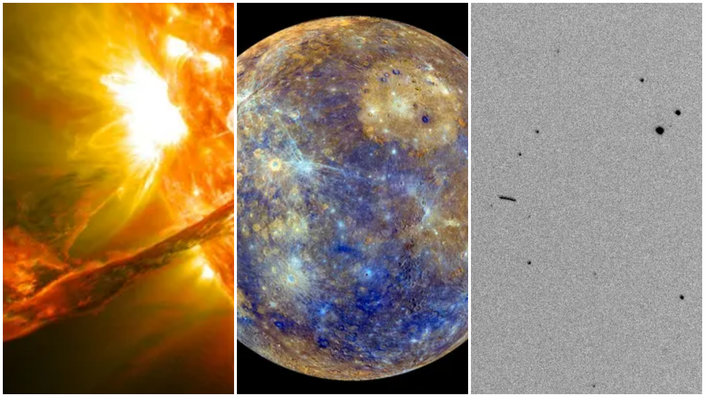 The sky is not the limit |  Solar storm, diamonds on Mercury and more