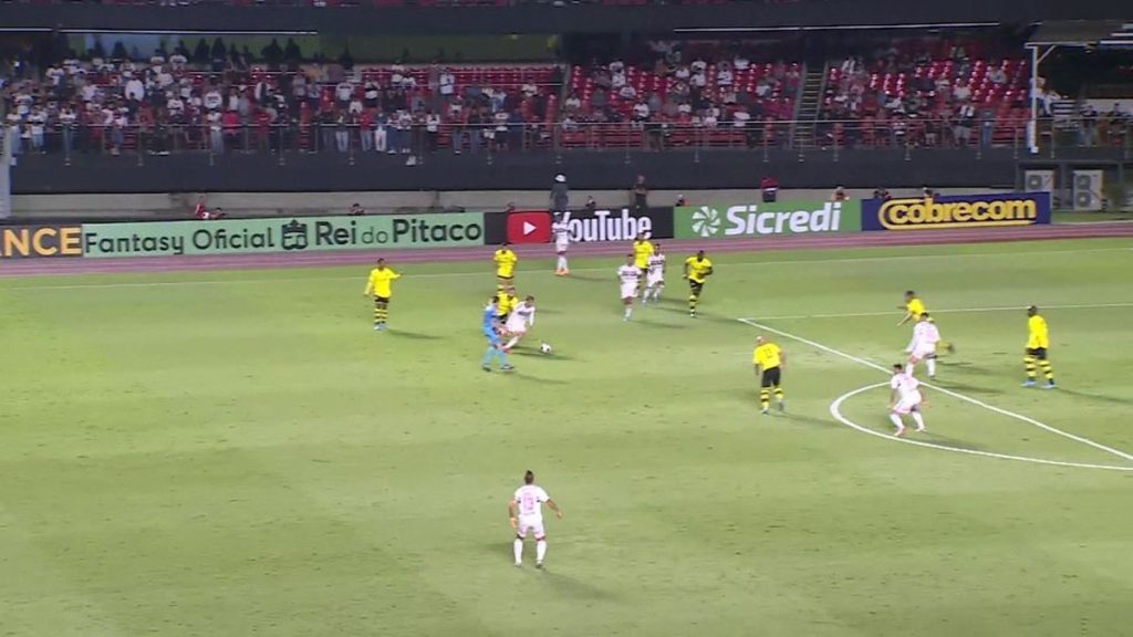 Pablo Maya scores the first goal in a Sao Paulo shirt and opens the way to the Morumbi half |  Sao Paulo