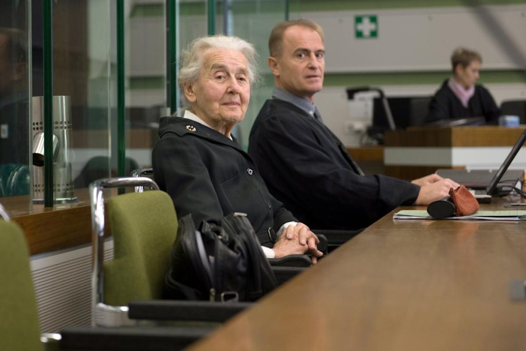 Return "Nazi Granny" to prison in 93