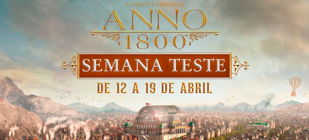 Game Anno 1800 can be played for free from April 12-19 on the Epic Games Store