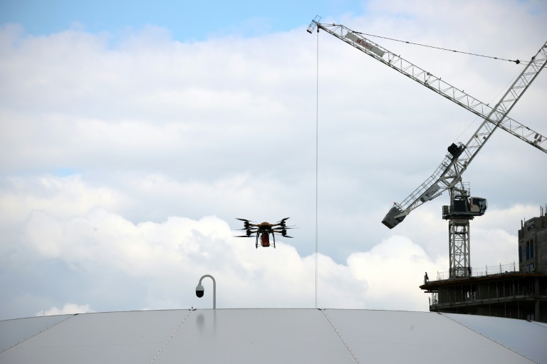 The UK welcomes the world's first 'port' for drones and future flying taxis