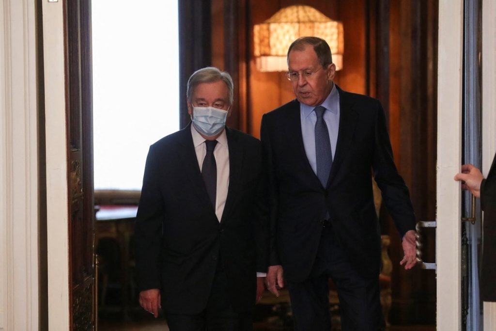 In Moscow, the UN Secretary-General calls for a ceasefire and an independent investigation into war crimes |  Globalism