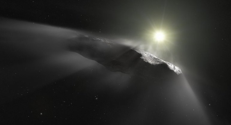 O Oumuamua era o único objeto interestelar que fora identificado no Sistema Solar