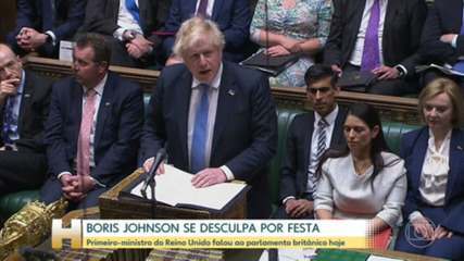 Boris Johnson apologizes to British Parliament for holding parties during lockdown