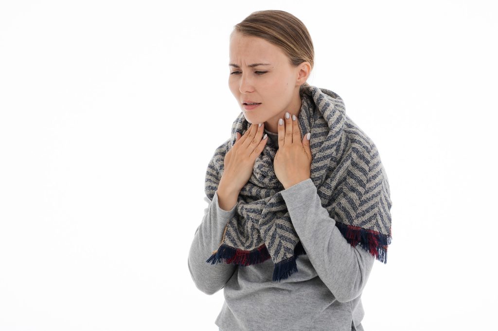 What are the symptoms of thyroid gland?