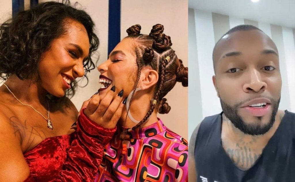 After Nego Di's joke with Linn da Quebrada, Maria came out to defend her former BBB 22 teammate and received criticism from the comedian: "Agressor"