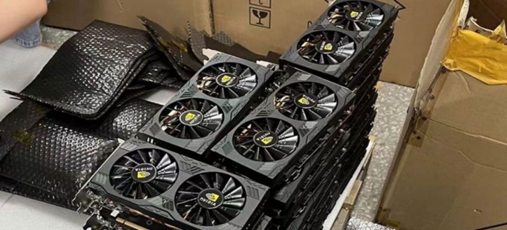 Chinese OEMs sell NVIDIA mobile GPUs as mining graphics cards