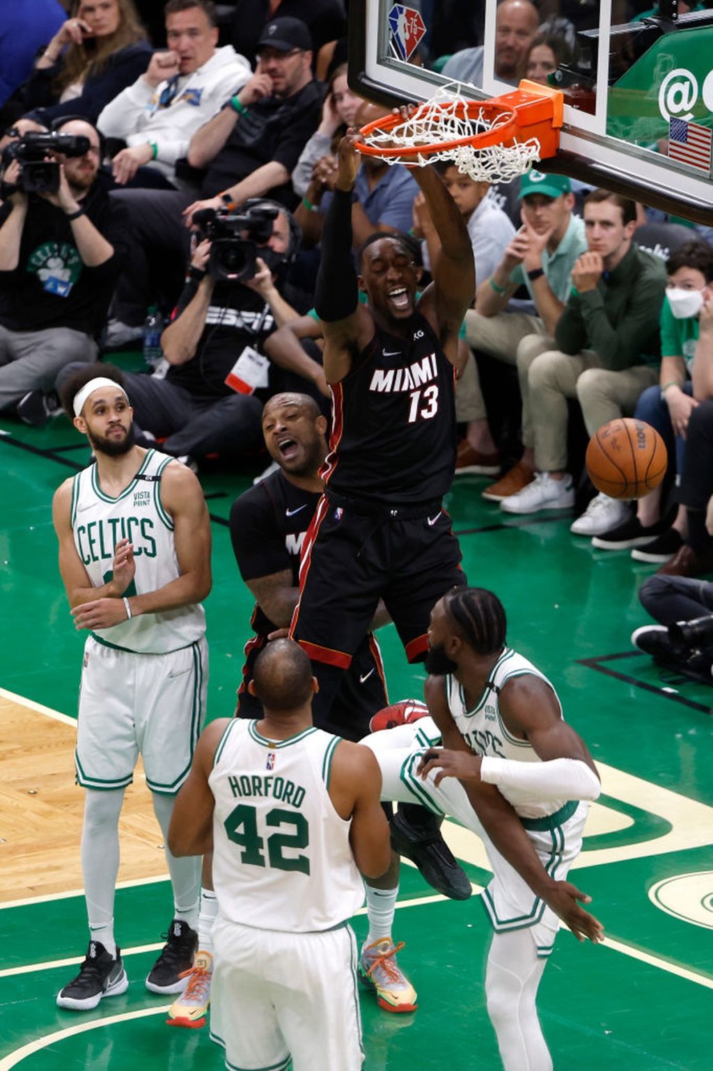 Adebayo scores 31 points as Heat beat Celtics 2-1 in the NBA Eastern Conference finals |  NBA