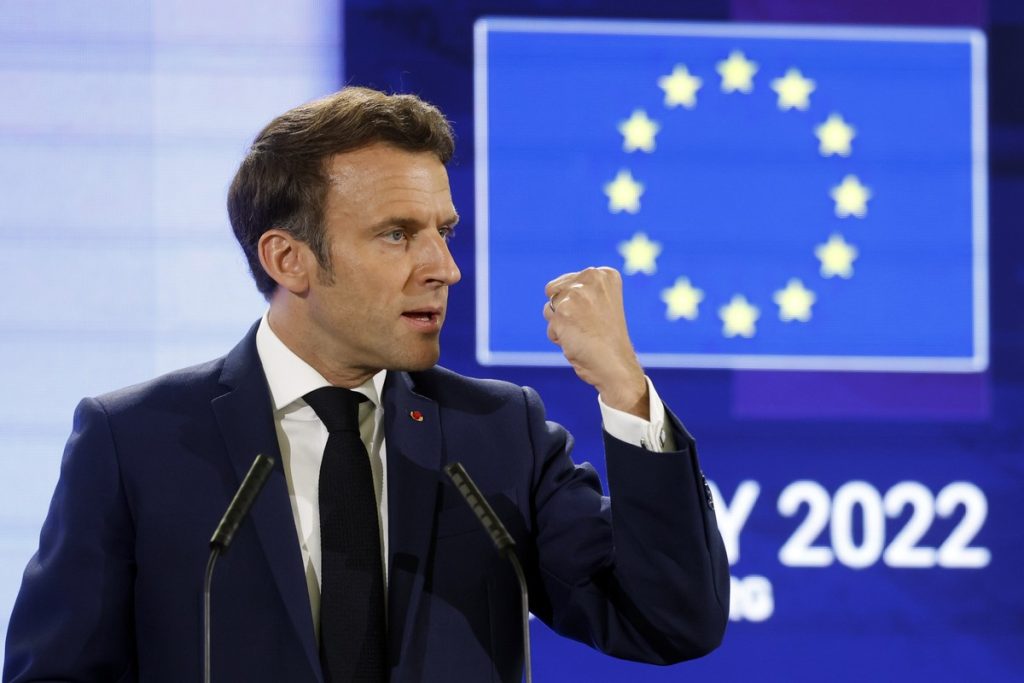 Macron proposes a new European community that includes Ukraine and the United Kingdom |  Sandra Cohen's blog