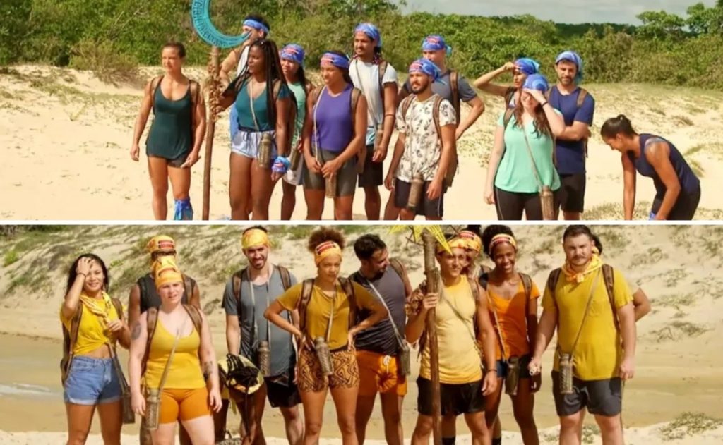 The tribes face three trials in the new season premiere;  One participant has already been excluded from reality
