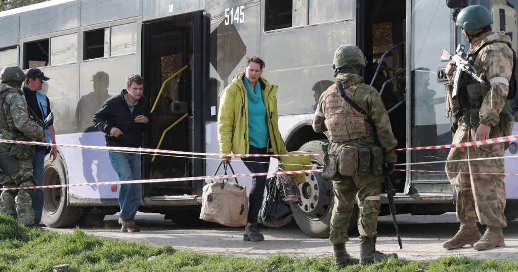 “What we saw there was terrible,” a resident of Mariupol reported of the horror during the Russian siege