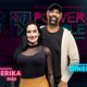 Denei and Erika Dias in Power Couple - Edu Moraes / RecordTV