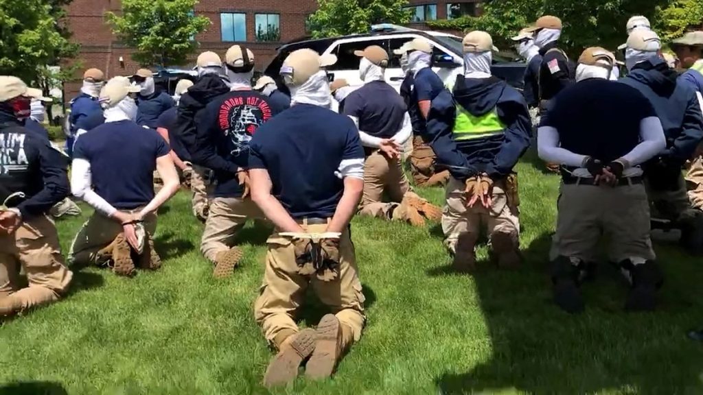 US police receive death threats after arresting white extremists;  Watch an arrest video |  Globalism