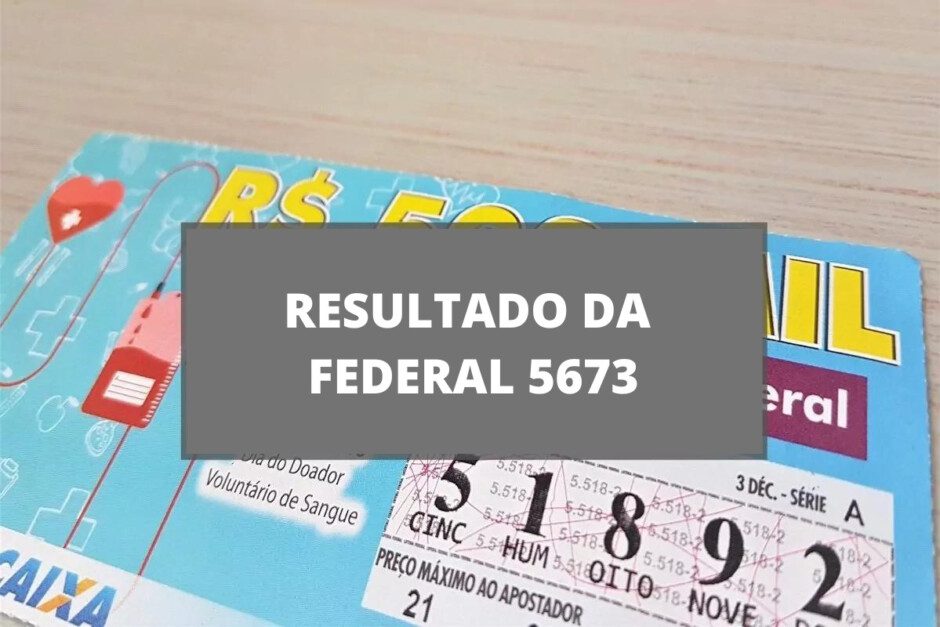 Federal lottery result 5673