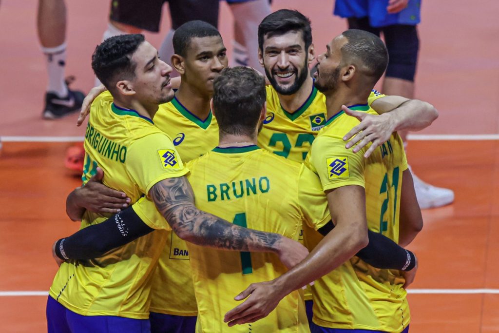 Brazil faces difficulties, but defeats Slovenia and achieves its second victory in the League of Nations |  volleyball